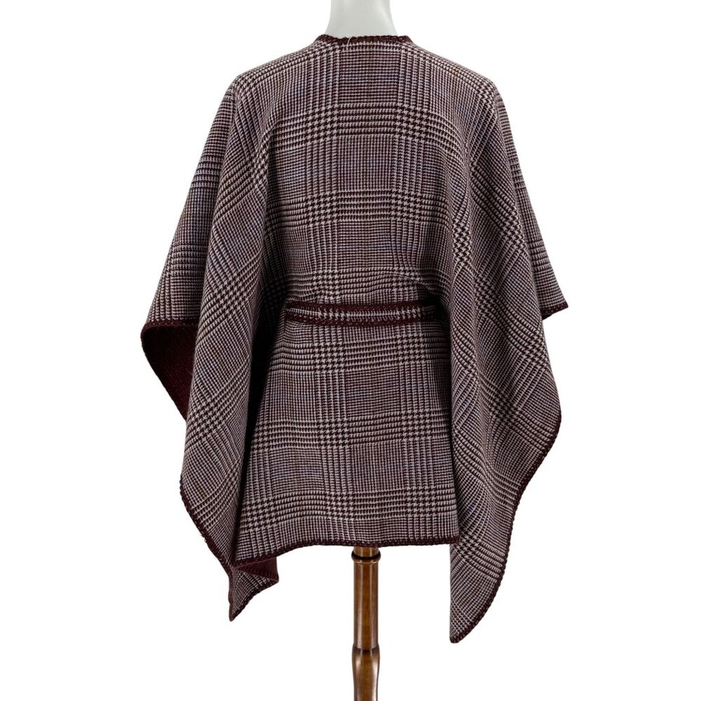 Reversible Cabi Wrap M/L Burgundy Plaid (RETAIL $130) - Picture 2 of 9